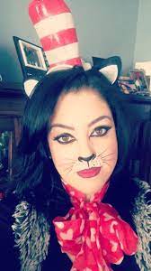 Dr Seuss Cat In The Hat Makeup Halloween Costumes For Big Kids Dr Seuss Costumes Cat Halloween Costume