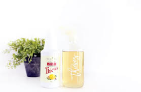 Thieves household cleaner is great to use around the whole family, including pets and children. Cleaning With Thieves Household Cleaner The Confident Mom