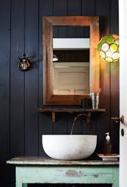 This Dark Bathroom Is A Nice Change It Pleases My Antique Loving Eyes But Throws Me For A Bit Of A Loop I Don T Like When I Get To P Beach House