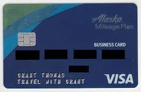Alaska airlines visa® business card overview. Bank Of America Alaska Airlines Business Credit Card Front Travel With Grant