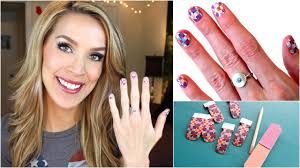 How to Apply Nail Wraps! (easy nail art!)