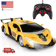 Remote Control Super Car Toys For Kids Electric Sport Racing Yellow Vehicle New Ebay In 2020 Remote Control Cars Toy Car Xmas Gifts For Kids