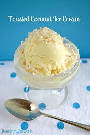 Toasted Coconut Ice Cream Flour On My Face Recipe Coconut Ice Cream Ice Cream Ice Cream Maker Recipes