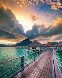 Maybe you would like to learn more about one of these? Mesmerizing Landscapes Of Bora Bora By Mick Gow Cool Landscapes Dream Vacations Vacation Destinations