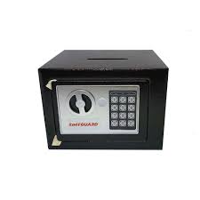 Pengiriman ✓ gosend ✓ one day delivery. Taffguard Brankas Mini Electric Password Deposit Box With Lubang Celengan 4 6l 17e Black Jakartanotebook Com