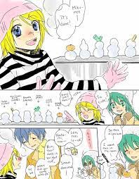 Mxl Cafe Comic 10 Christmas Day Special Mikuxlen Vocaloid Characters Comics Hatsune Miku