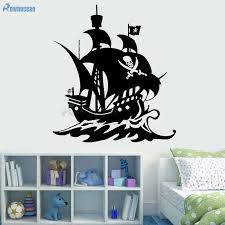 Ending jul 10 at 1:36pm pdt. Wall Decals Murals Home Living Pirate Ship Wall Decal Sea Boat Stickers Home Interior Design Living Room Decor Bedroom Bathroom Wall Art Murals Removable Stickers 1psz