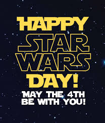 'may the 4th be with you' could be something you hear a lot today! Happy Star Wars Day May The 4th Be With You Happy Star Wars Day Star Wars Movie Star Wars Day