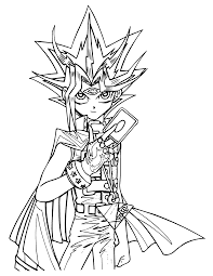Yugi, more or less, looks the same, barring the sudden puberty. Free Printable Yugioh Coloring Pages For Kids