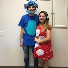 Lilo And Stitch Couple Costume Couples Costumes Lilo And Stitch Costumes