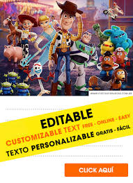 Check spelling or type a new query. 31 Free Toy Story Birthday Invitations For Edit Customize Print Or Send Via Whatsapp Fiestas Con Ideas
