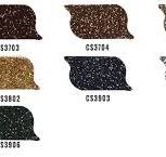 Sparkling Precision Cut Black Glitter Powder