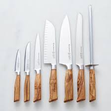 Oliva Elite Olive Wood Handled Knives Kitchen Knives Wood Knife Olive Wood Kitchen