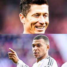 Robert Lewandowski is the current top scorer in LaLiga, with 14 goals.  Kylian Mbappé has 6 goals, less than half the amount. Leading the the El  Clásico striker battle in style. 💪