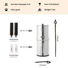 This is a tutorial on how to clean a big berkey water filter. Big Berkey Water Filter
