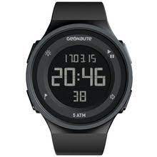 montre hommes geonaute sport noir kosum aksesuarlar programlama
