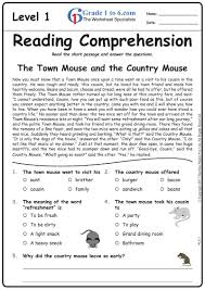 Grade1to6 Com Comprehension Worksheets Kindergarten Math Worksheets Free Reading Worksheets