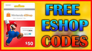 Do not miss this chance. Free Nintendo Eshop Codes Switch Codes 2020