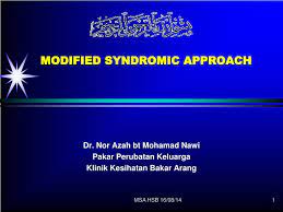 Mendekatkan masyarakat dengan klinik kesihatan kuala berang. Ppt Modified Syndromic Approach Powerpoint Presentation Free Download Id 5783185