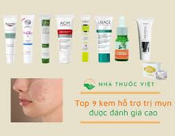 Review top 9 kem hỗ trợ trị mụn được đánh giá cao