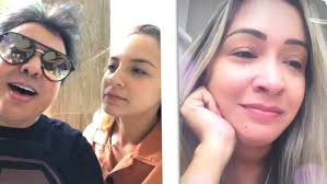 Daniel Diau visita namorada de saudoso GABRIEL DINIZ, Michelle Menezes  DEIXA FORRÓ DOS PLAYS