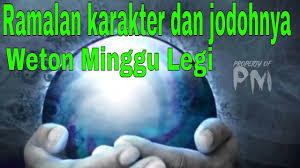 Jika anda ingin memperoleh pasangan hidup yang tepat, pastinya anda juga perlu memperhatikan weton yang anda miliki ini. Weton Minggu Legi Ramalan Watak Jodoh Dan Rezeki Youtube Legian