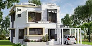 It's key to think big when you're planning how to use your 1,500 square feet! 1500 Square Feet Double Floor Budget Villa Home Design
