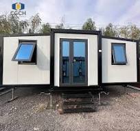 Cgch Foldable Expandable 20FT Container House for Construction Site Modular  Prefabricated House Mobile Home Container House