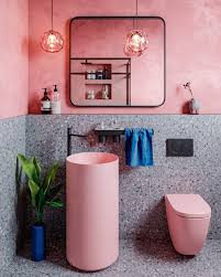pink bathroom sink awesome decors