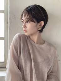 n エヌドット オム ジェルバームでつくるマニッシュショート 銀座の美容室 belle ginza 並木通り店 スタイリスト加藤 千明のヘアスタイル 髪型 ヘアカタログ lala ララ 髪型 ショート 美人 美人 髪型