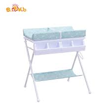 Changing table safety rail *see offer details. Portable 2 In 1 Baby Bathing Station Bathtub Folding Diaper Baby Changing Table Blue Theme Savanna Baby Shop