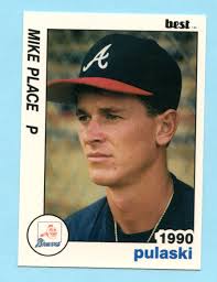1990 Minor League Mike Place- Pulaski Braves