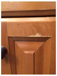 Get ready the metal cabinet for painting. Stain Chipping Off Kitchen Cabinets