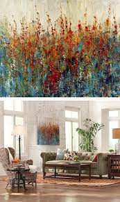 Finding Wall Art Pieces For A Living Room Can Be Tricky We Love This Wildflower Patch Wall Art From Th Abstract Canvas Wall Art Canvas Wall Art Large Wall Art