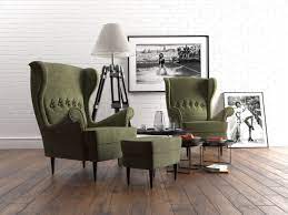 Bringing new life to an old favorite. 3d Ikea Strandmon Armchair Set Cgtrader