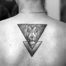 Top 57 Geometric Lion Tattoo Ideas 2021 Inspiration Guide Geometric Lion Tattoo Tattoo Designs Men Geometric Lion