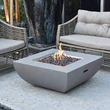 When looking at different fire pits, you'll notice that you can either choose to have them use. Noe Concrete Propane Fire Pit Table Lynton Garden Finish Grey Propane Fire Pit Table Fire Pit Table Uk Fire Pit Table