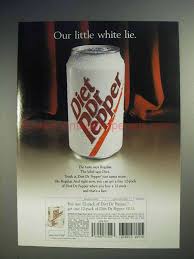 We did not find results for: 2000 Diet Dr Pepper Soda Ad Our Little White Lie