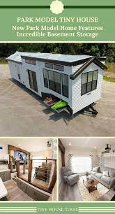Starting with foundation works to basement, using weber/fibo concrete bricks. New Park Model Home Features Incredible Basement Storage Tiny Houses