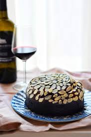 Torta Al Vino Rosso O Torta Ubriaca Con Vino E Cioccolato