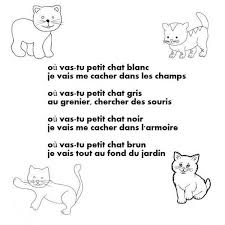 Comptines Poesies Chat Recherche Google Comptines Comptine Chat Chanson Animaux