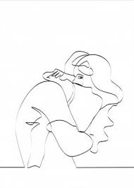 Couple Continuous Line Drawing Poster Made Out Of Metal Continuous Line Drawing Line Drawing Line Art Drawings