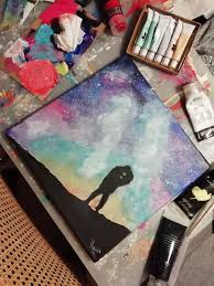 You know you need the paint, but what about all the other stuff? My Bf Asked For A Painting Of A Sky Full Of Stars What Do You Think Guys Approved Or Naaah 9gag