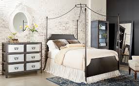 Shop for bedroom sets in bedroom furniture. Magnolia Home Cathedral Iron Canopy Bed Rustic Bedroom Houston By Star Furniture Houzz
