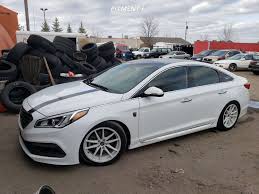 Moving up the ladder brings you. 2015 Hyundai Sonata Sport 2 0t With 18x8 Konig Oversteer And Continental 235x45 On Coilovers 704346 Fitment Industries