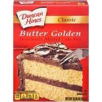 Duncan Hines Classic Butter Golden Cake Mix Boxed Cake Mixes Recipes Cake Mix Desserts Rum Cake Recipe