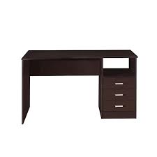 The techni mobili storage computer desk includes a shelf for the computer and several drawers and shelves for documents, supplies and other items you usually use while working. Techni Mobili 3 Drawer Computer Desk In Wenge Bed Bath Beyond