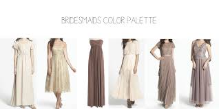 Bridesmaids Color Palette For A Natural Color Scheme Natural Bridesmaids Dresses Champ Natural Bridesmaids Dresses Bridesmaid Colors Bridesmaid Color Palette