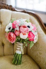 The pops of pink paired with the navy give this a fresh, fun feel. 25 Charming Pink Wedding Bouquets Weddingomania
