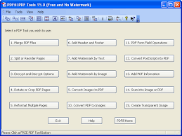 Free Pdf Tools To Merge Split Encrypt Rotate Crop Header Watermark Image To Pdf Pdf To Image